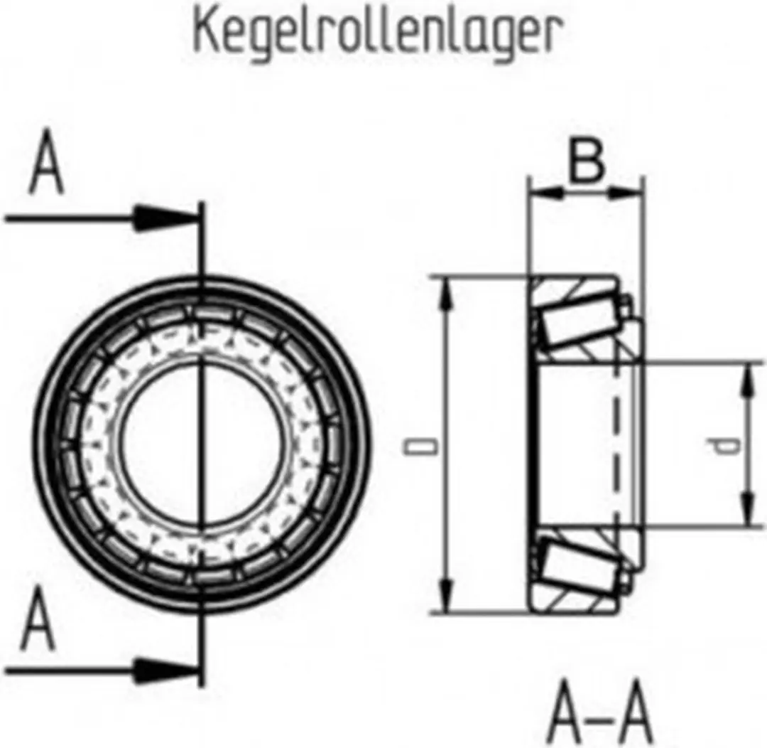 AL-KO Kegellagerset 2035/2050/2051 - Transparant