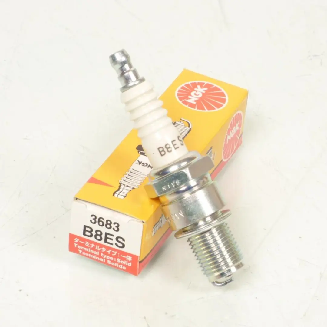 NGK B8ES Bougie - Aprilia 50 RS R Extrema 1993-1994 - Wit