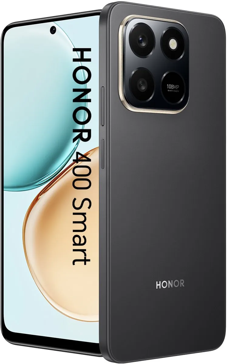 Honor 400 SMART 4G 5109CAHF - 6GB/128GB - Zwart - afbeelding 6 van 6