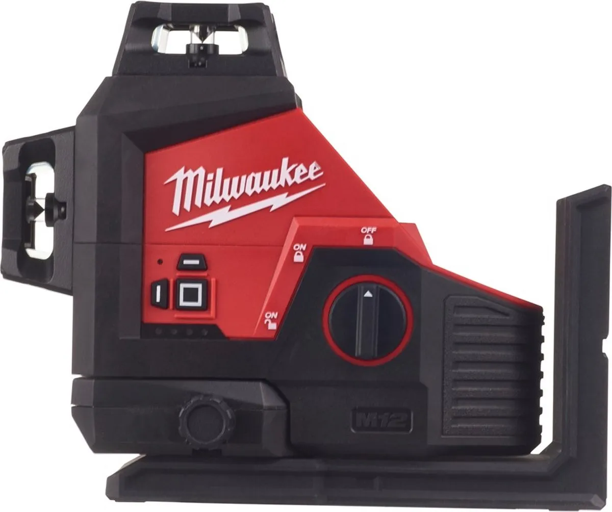 Milwaukee M12 3PL Accu Kruislijnlaser 12V Groen