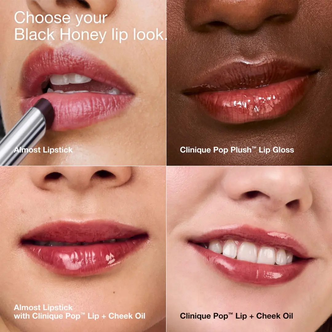 Clinique Pop Lip & Cheek Oil Black Honey 7ml