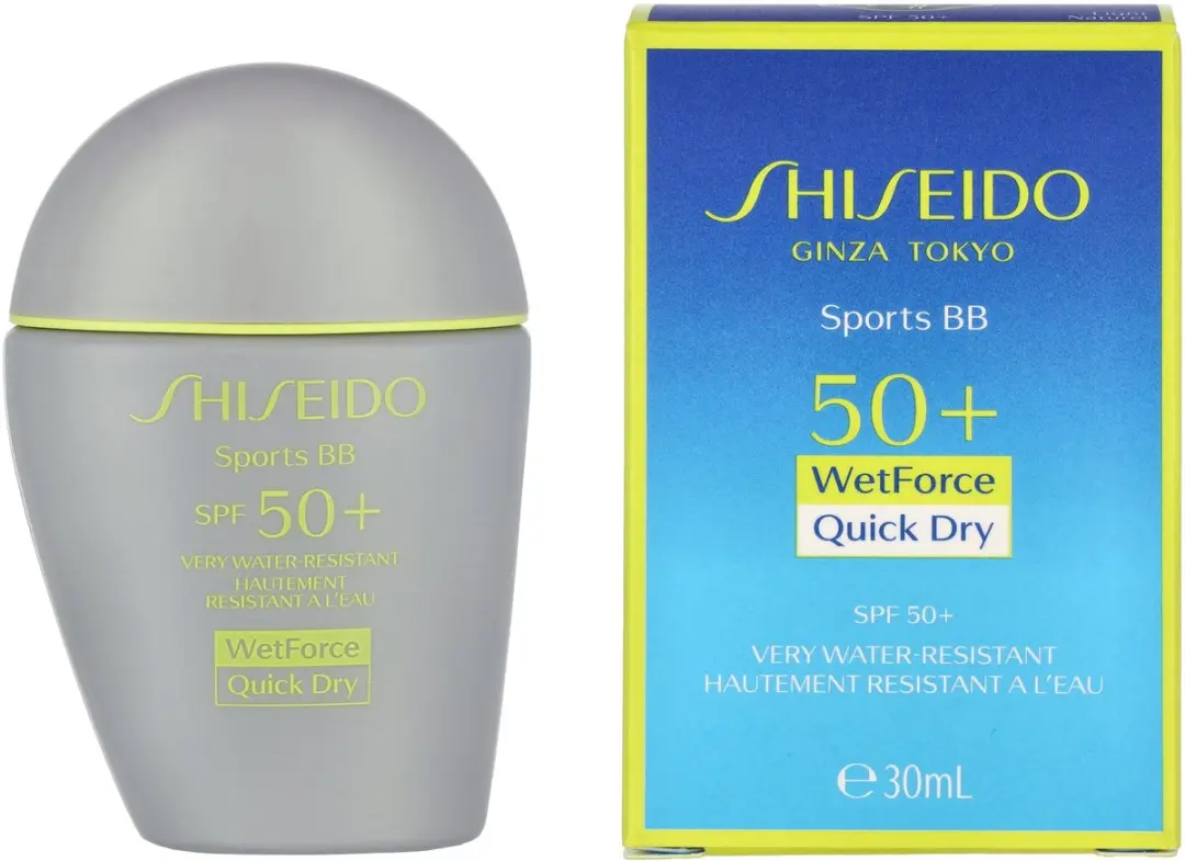 Shiseido WetForce Quick Dry Sports Zonnebrandcrème SPF50+ - 30ml - Lichte huidskleur