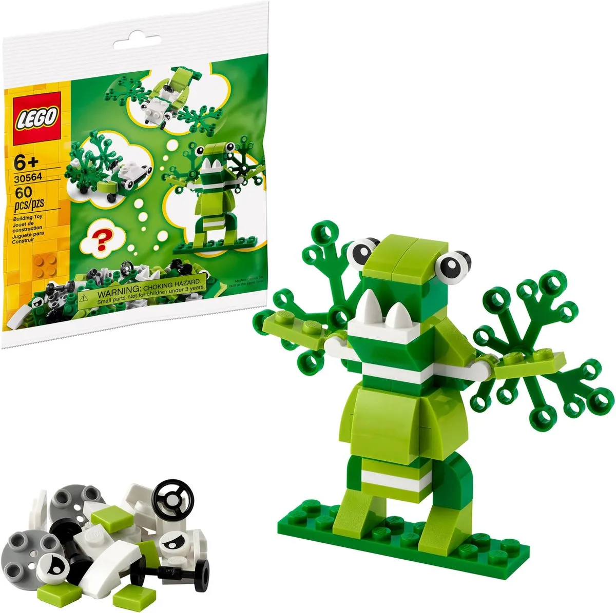 LEGO Creator 30564 Bouwset - 60 Stukken - Groen/Wit