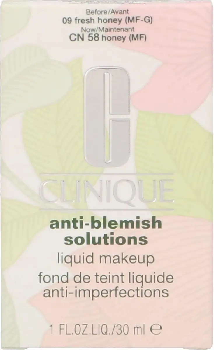 Clinique Anti-Blemish Solutions Liquid Foundation 58 Honey - 30ml - afbeelding 5 van 5
