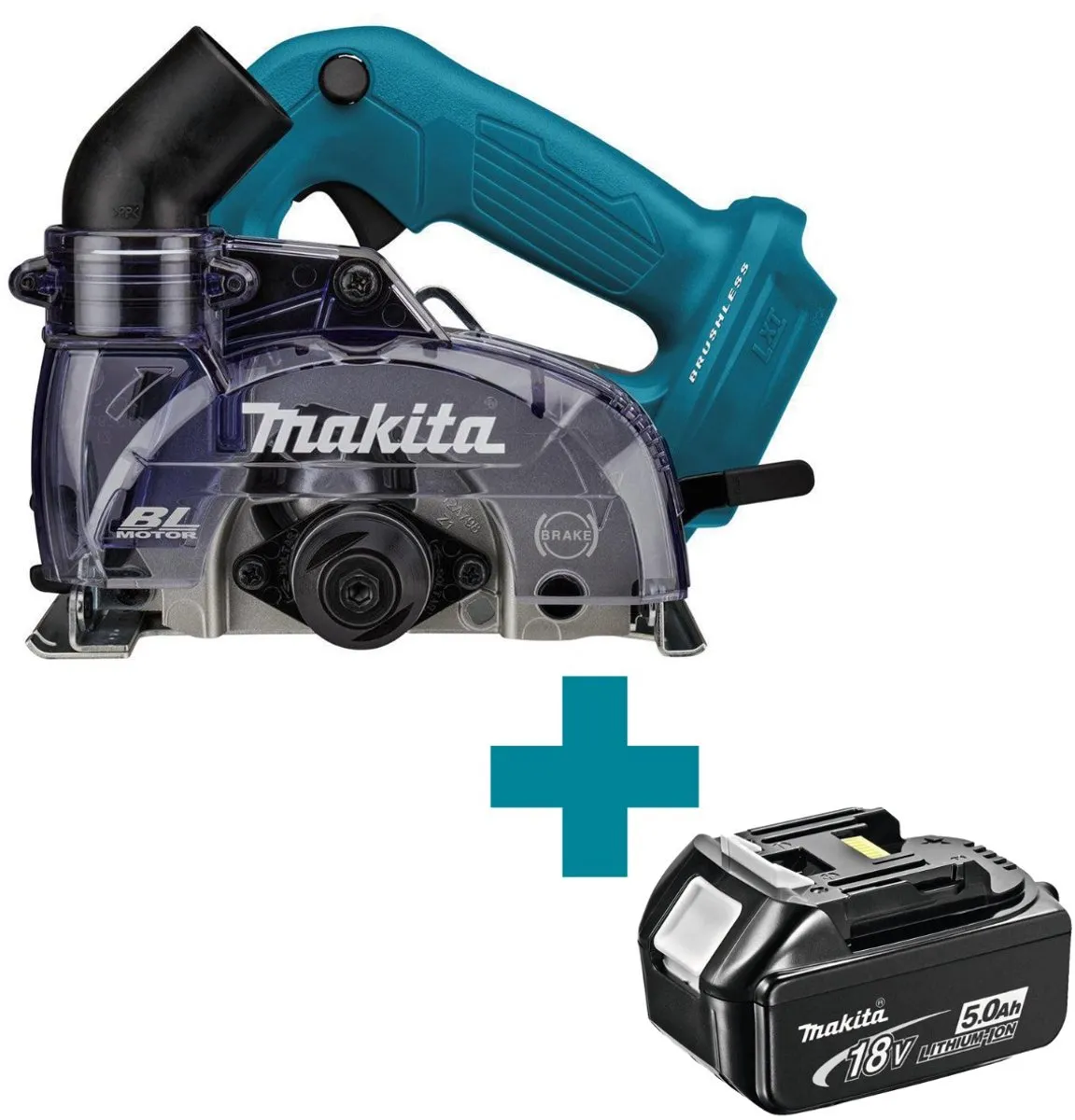Makita DCC500ZJ Diamantsnijder 125mm - 18V