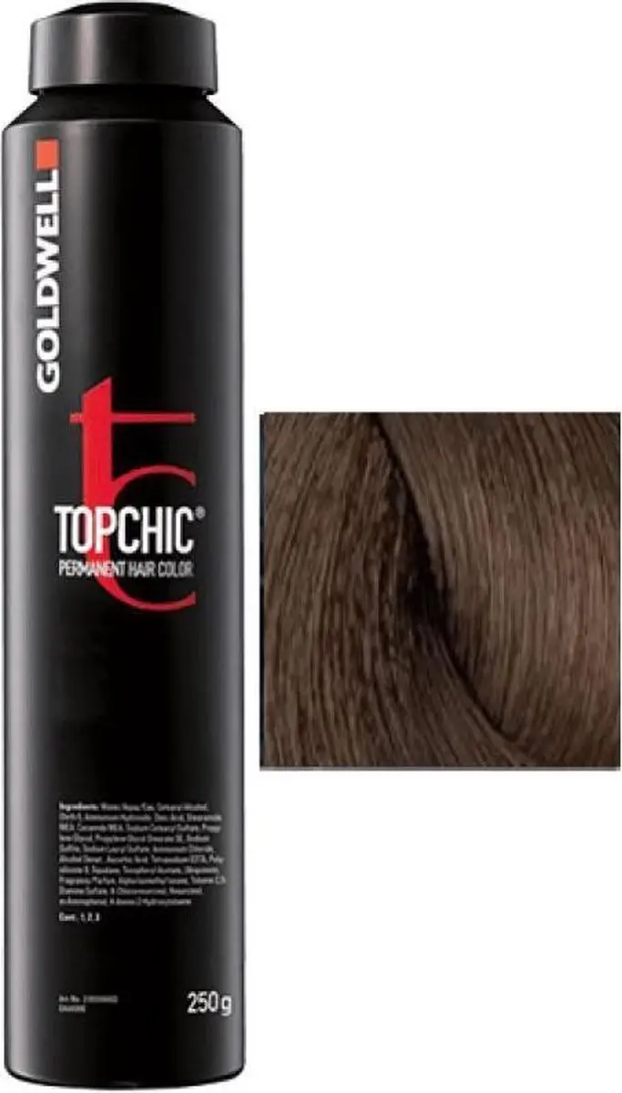 Goldwell Topchic Depot Bus 250ml - 6N Bruin Permanent - afbeelding 6 van 6