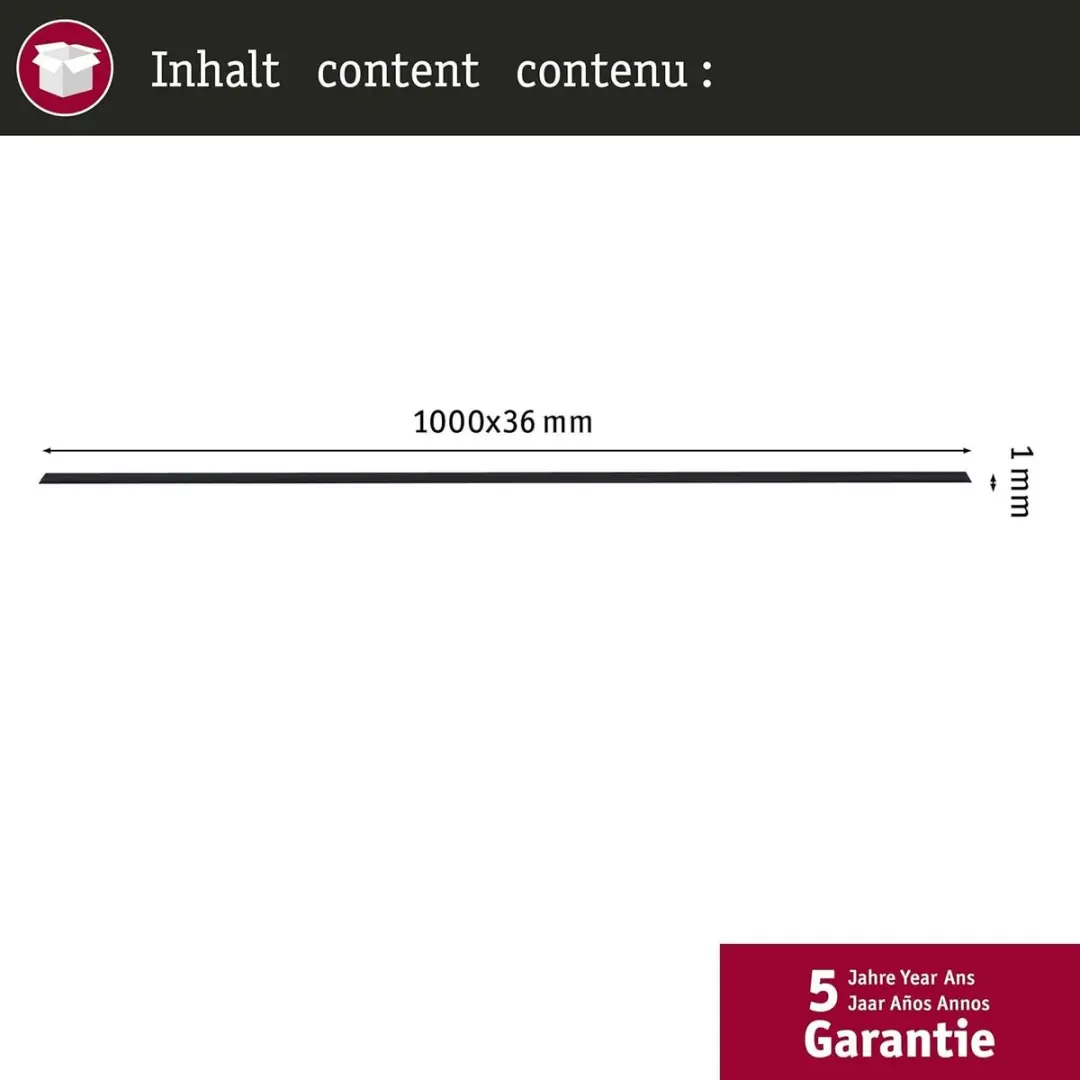 Paulmann Linion Cover Matzwart