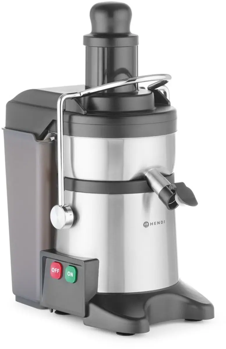 HENDI Sapcentrifuge - Zilverkleurig - 4,4L Pulpcontainer