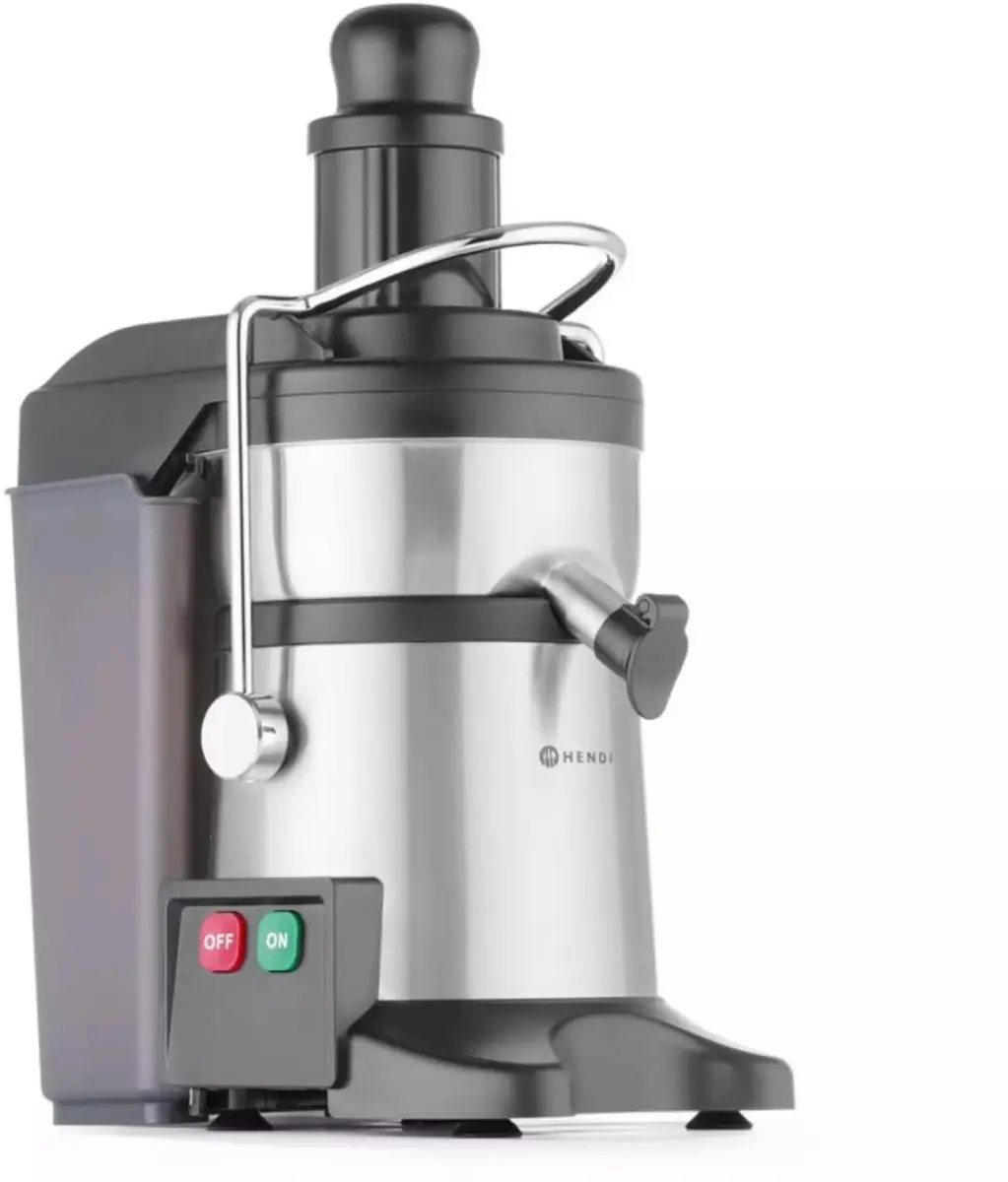 HENDI Sapcentrifuge - Zilverkleurig - 4,4L Pulpcontainer