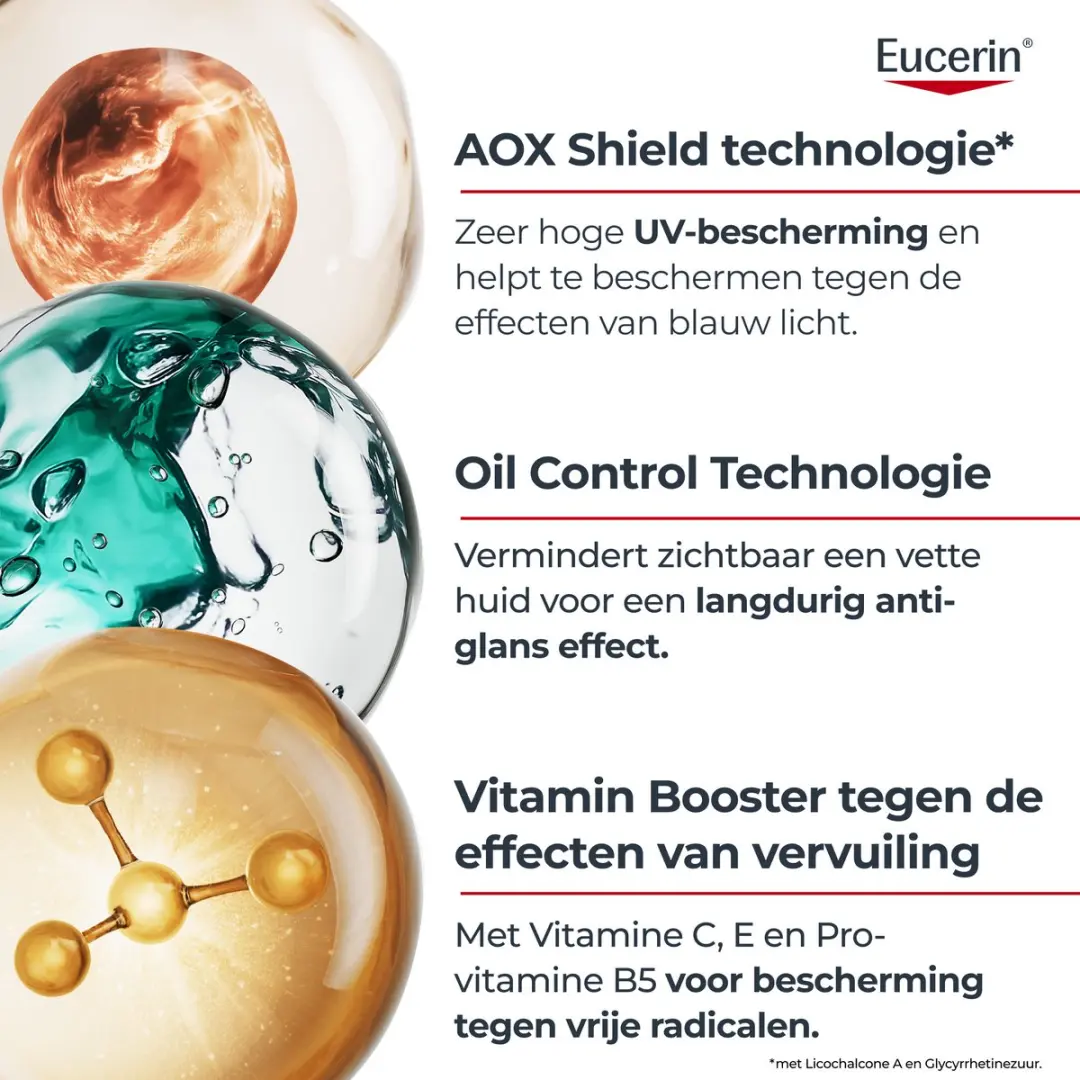 Eucerin Sun Oil Control Ultralicht UV Serum SPF 50+ 30ml