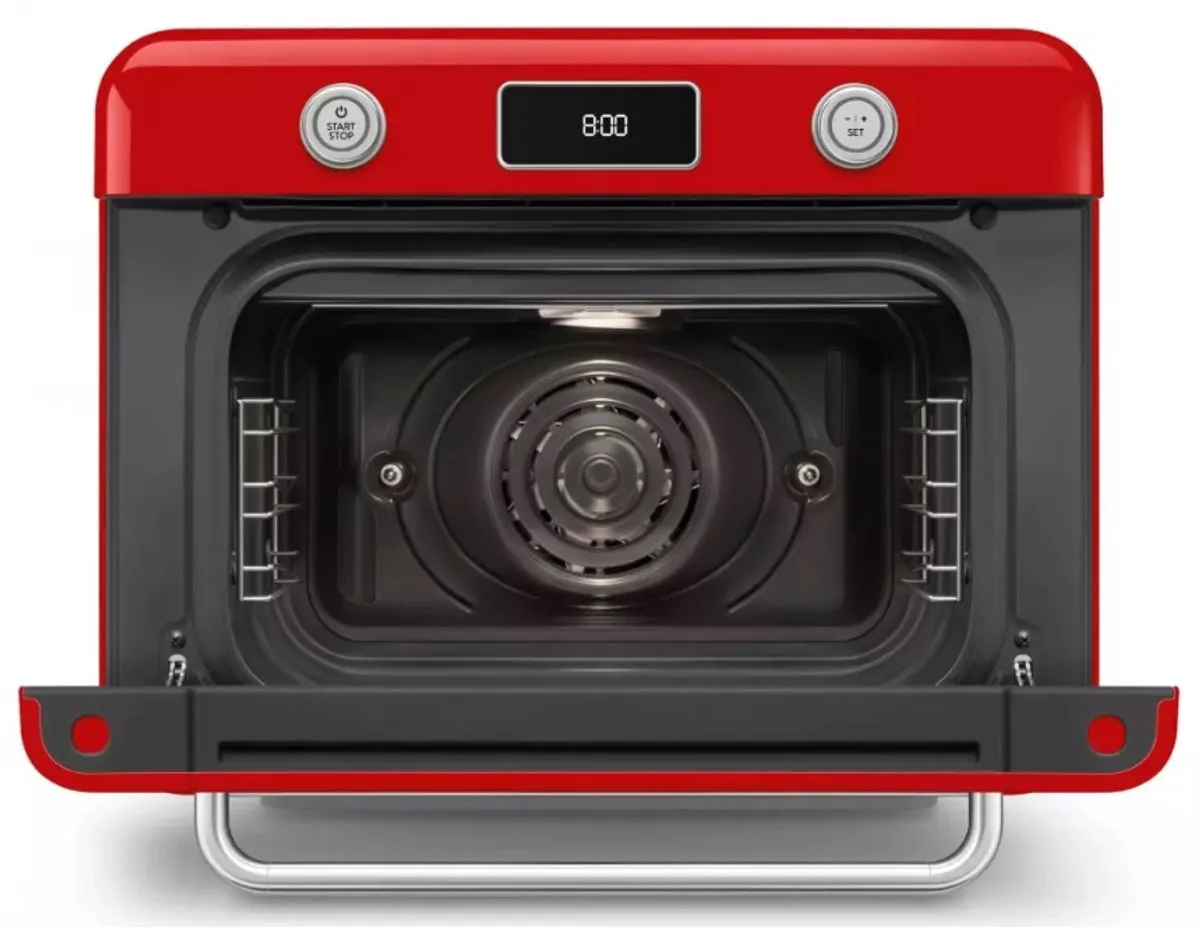 Smeg COF01RDEU Combi-Stoomoven - 30L - Rood