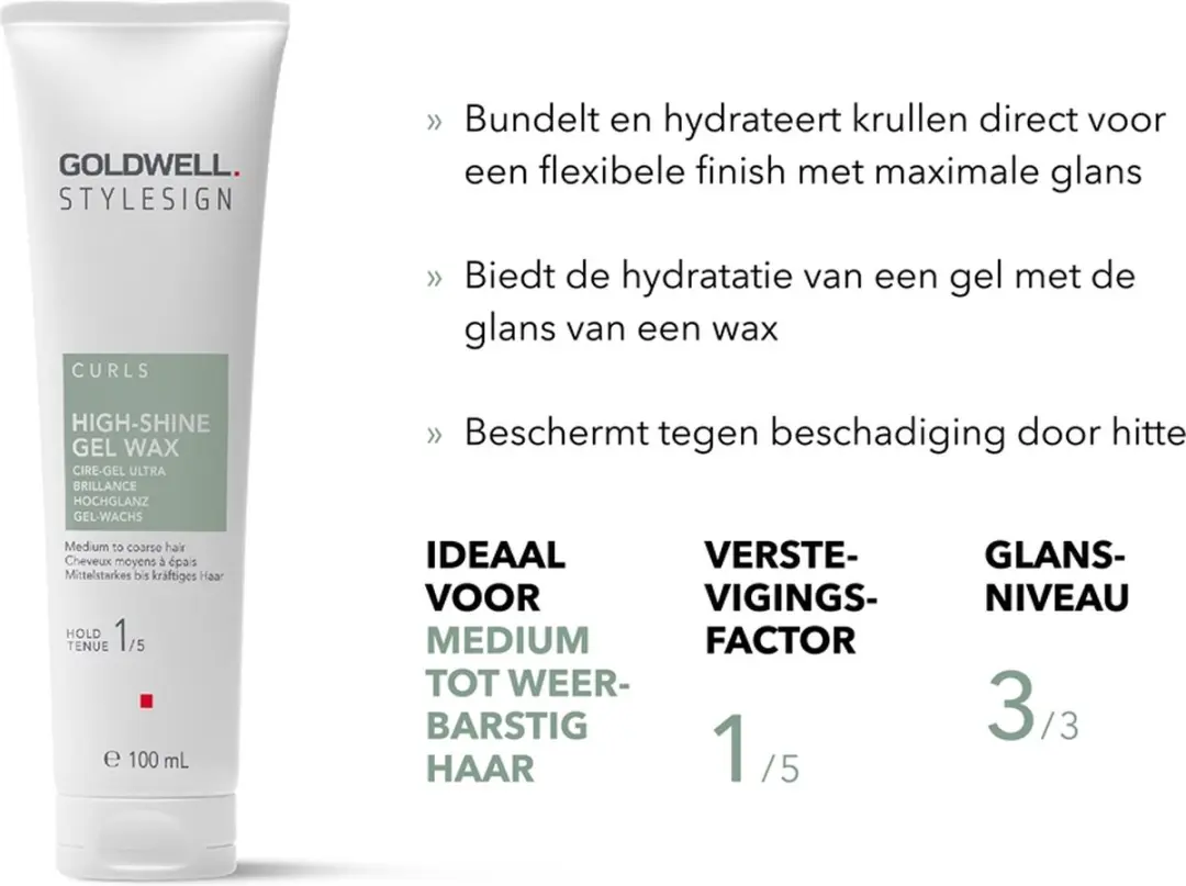 Goldwell Stylesign High Shine Gel Wax 100ml - afbeelding 6 van 6