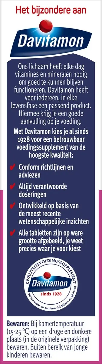 Davitamon Compleet Mamafit Multivitamine - 60 Tabletten