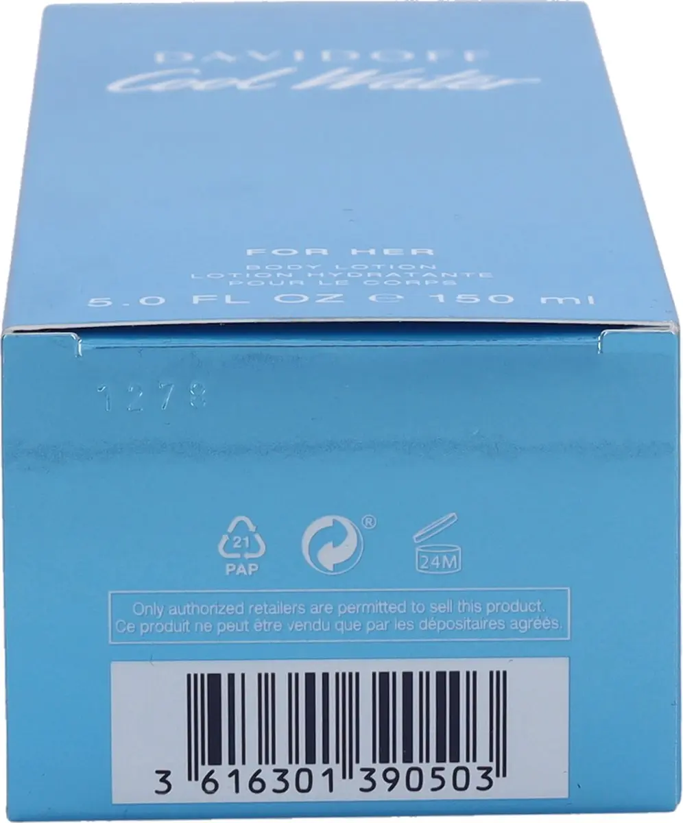 Davidoff Cool Water For Her Bodylotion 150ml - afbeelding 6 van 6