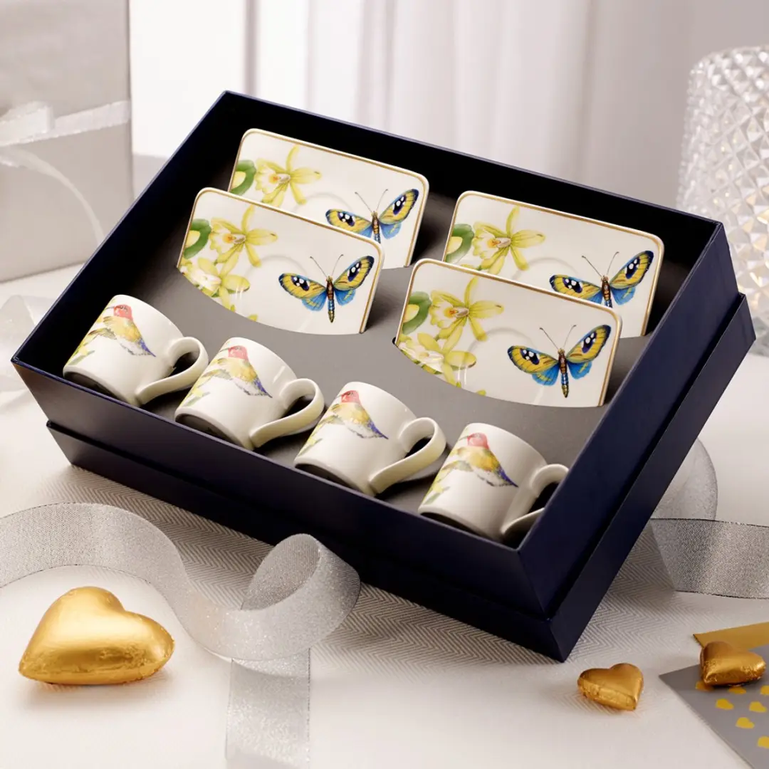 Villeroy & Boch Amazonia Mokka/Espresso Tassen 80ml - 6 Stuks