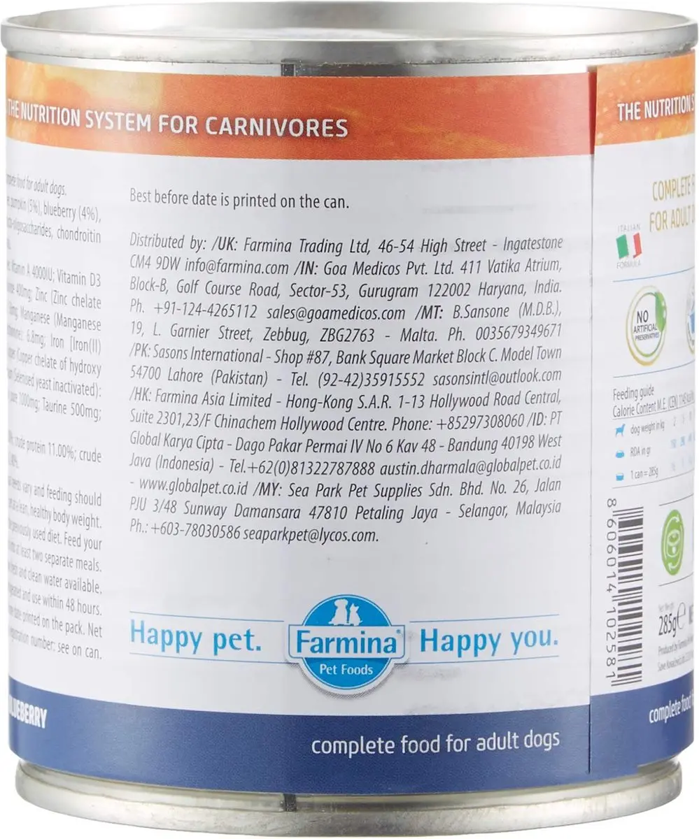 Farmina N&D Lam met Blauwe Bessen Hondenvoer - 6x1kg