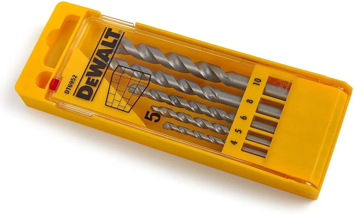 DeWalt DT6952 Steenborenset 5-delig - Beton