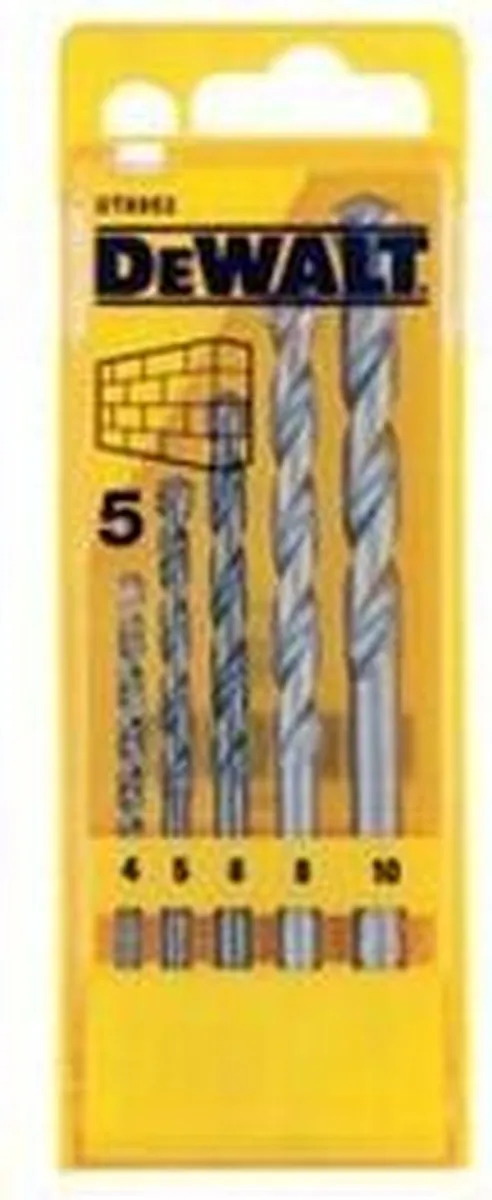 DeWalt DT6952 Steenborenset 5-delig - Beton