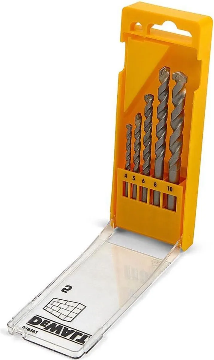 DeWalt DT6952 Steenborenset 5-delig - Beton