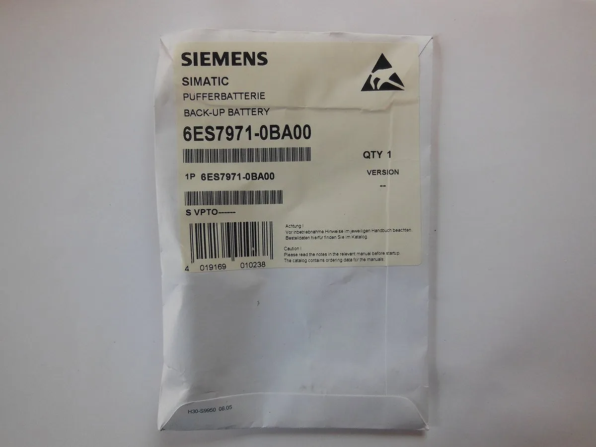 Siemens S7 400 PLC Accessoire 6ES7971-0BA00