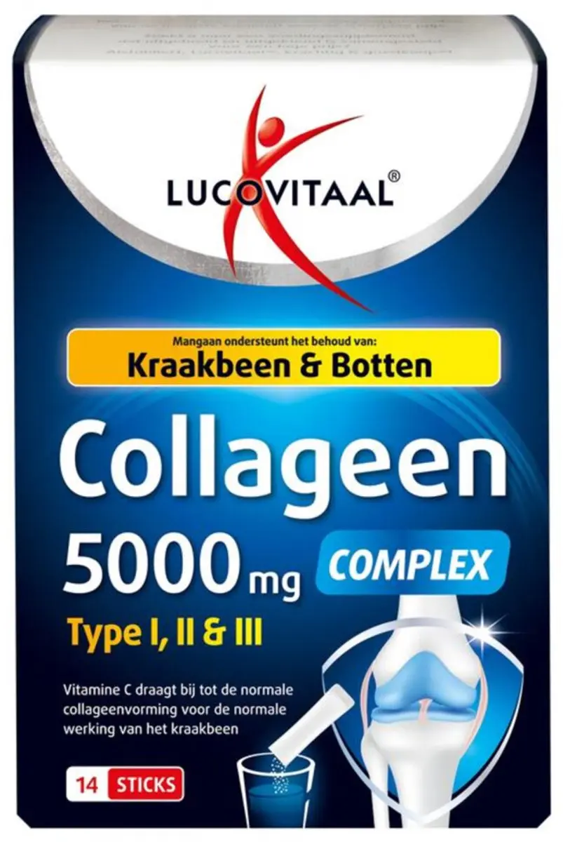 Lucovitaal Collageen Complex 5000mg Sticks - 28 Stuks