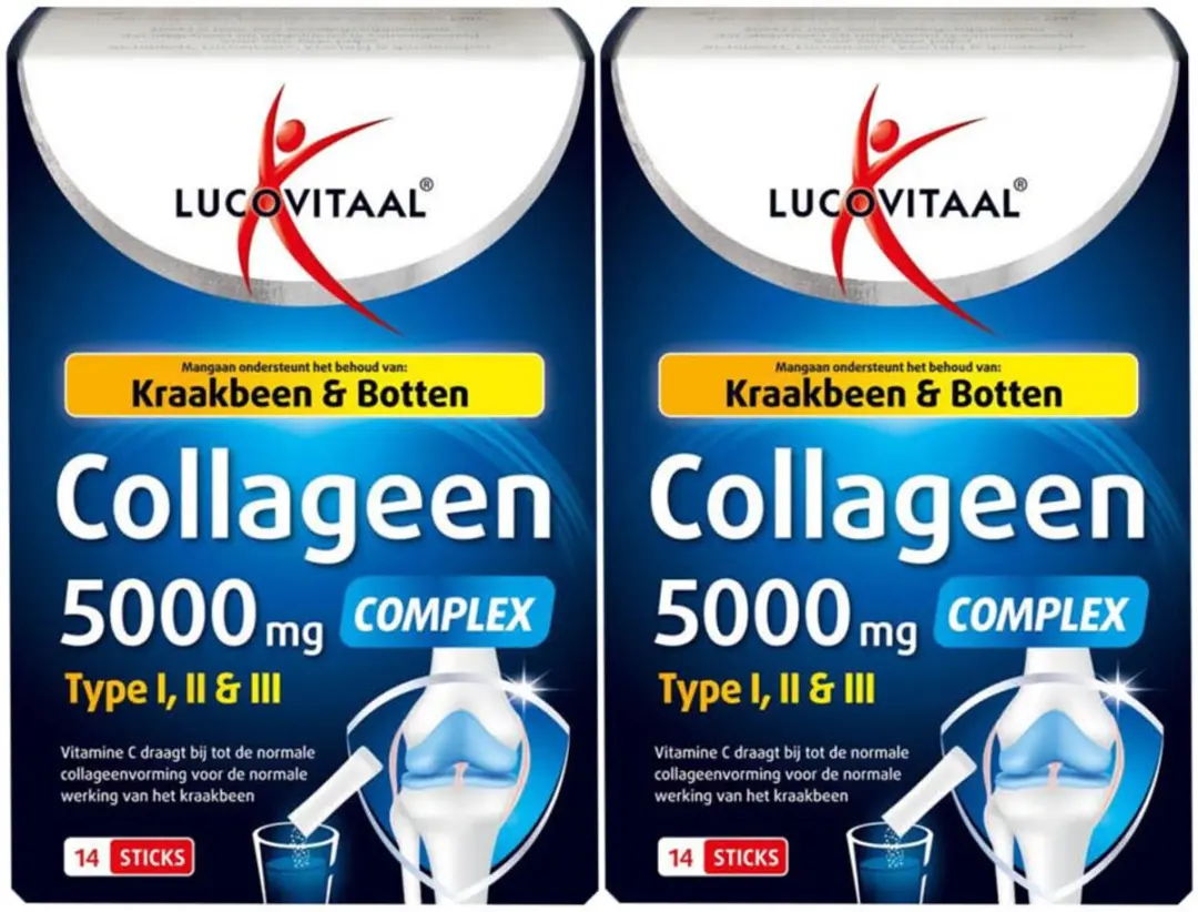 Lucovitaal Collageen Complex 5000mg Sticks