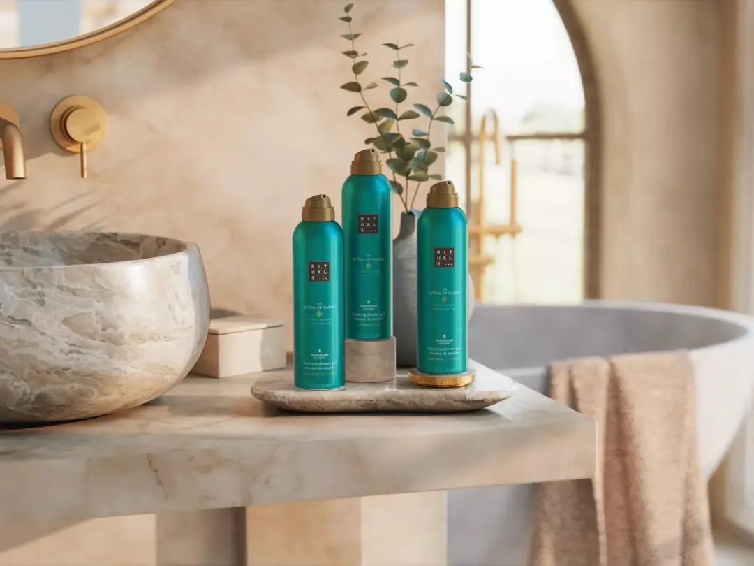 Rituals The Ritual of Karma Doucheschuim 600ml - 3x200ml