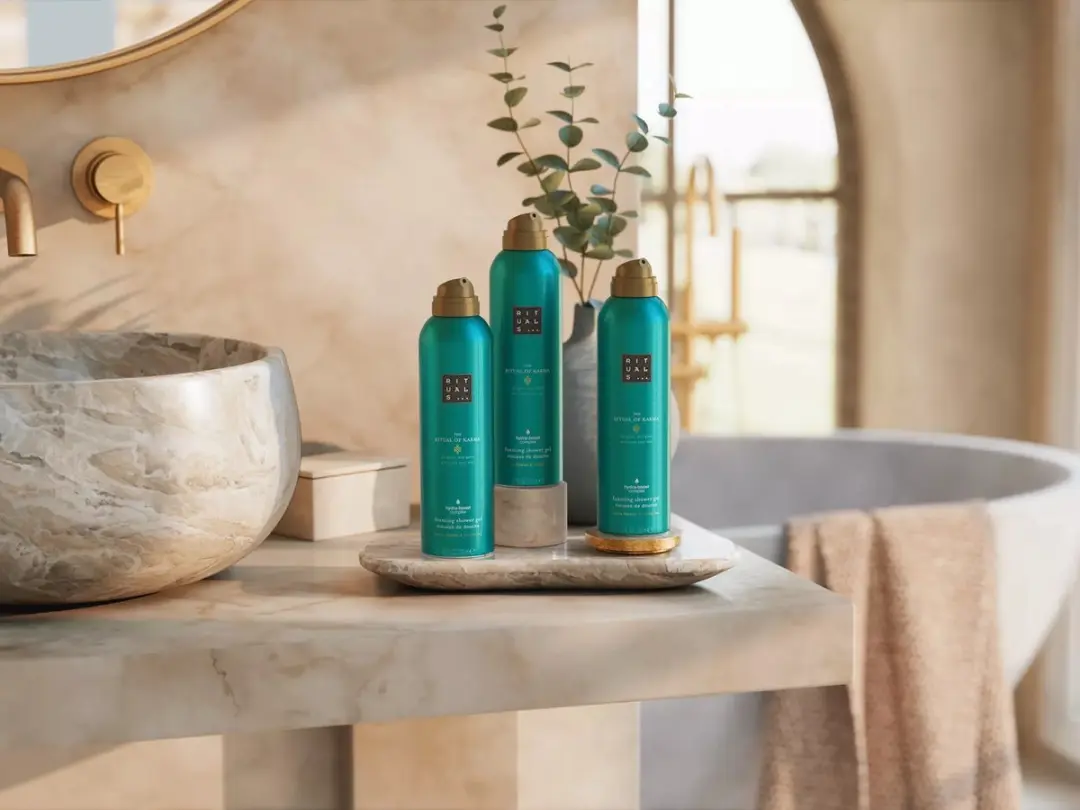 Rituals The Ritual of Karma Doucheschuim 600ml - 3x200ml