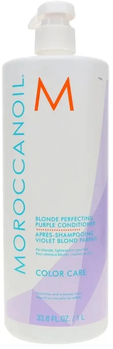 Moroccanoil Blonde Perfecting Duo Shampoo & Conditioner 1000ml
