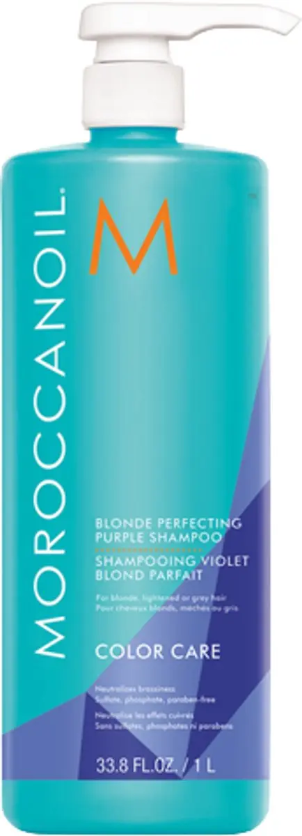 Moroccanoil Blonde Perfecting Duo Shampoo & Conditioner 1000ml