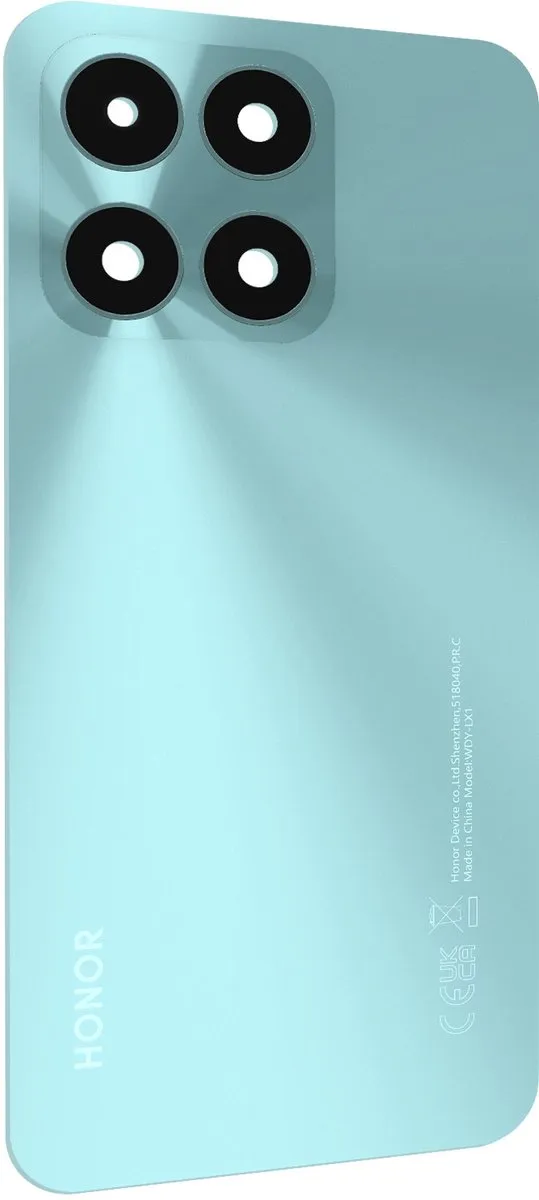 Honor Originele Batterijklep X6a - Turquoise - 9707AASK