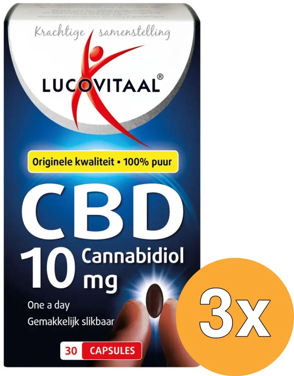 Lucovitaal CBD 10mg Capsules