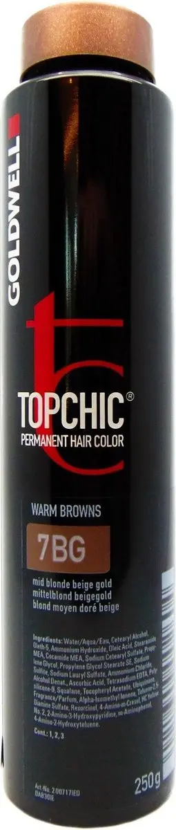 Goldwell Topchic Depot Bus 7-BG Permanent Haarkleur 250ml