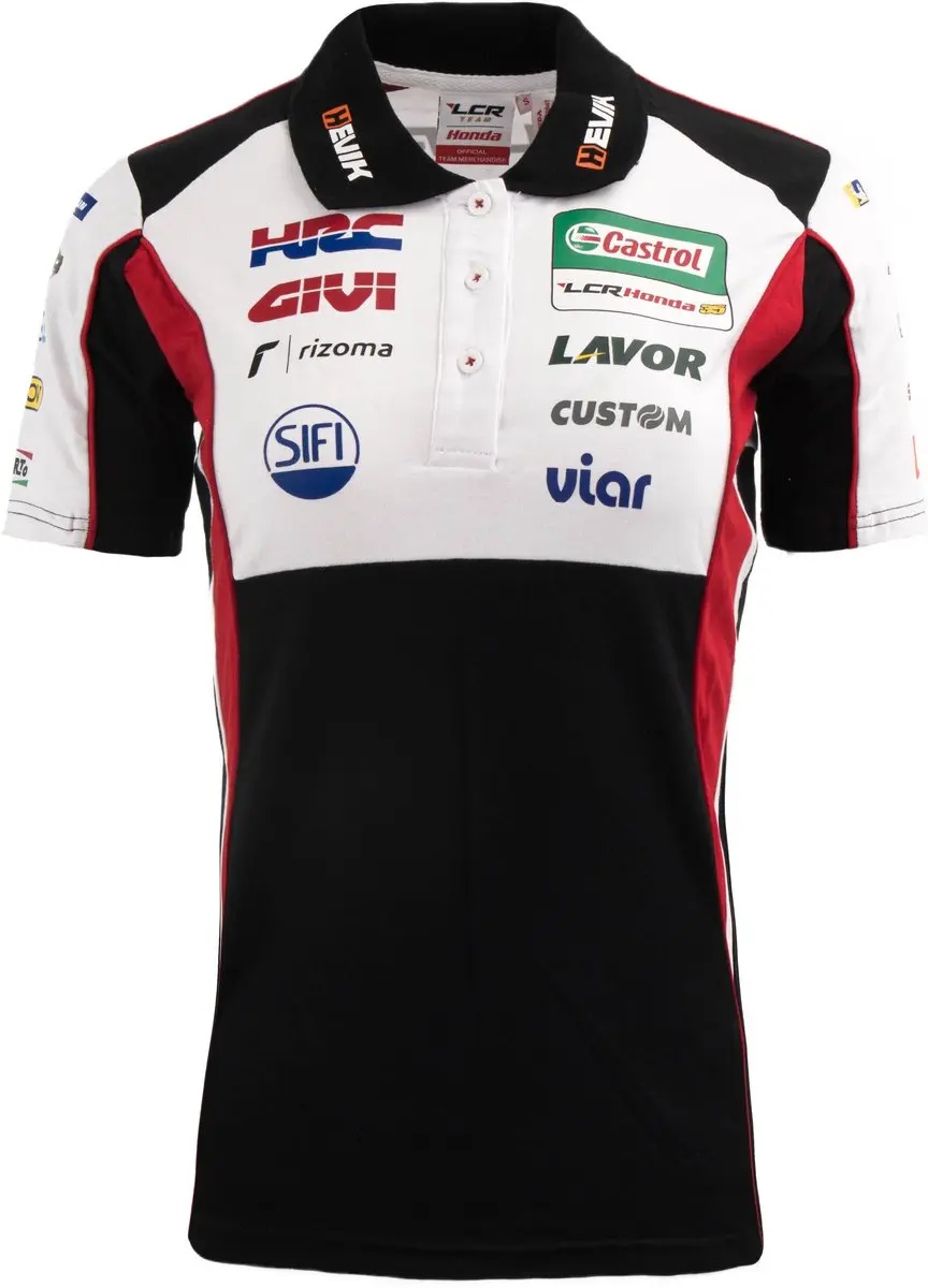 Honda LCR Dames Polo - Zwart S