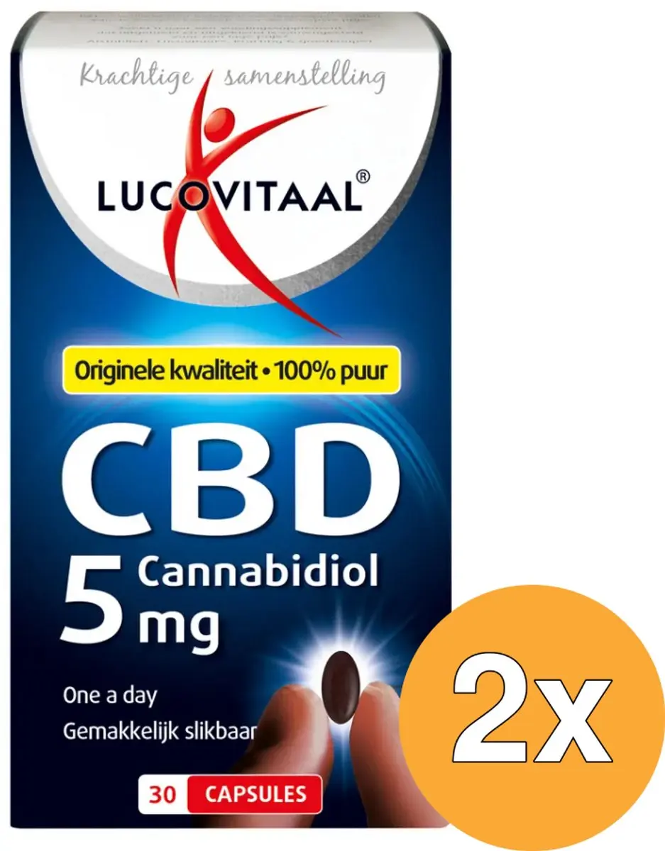 Lucovitaal CBD 5mg Capsules