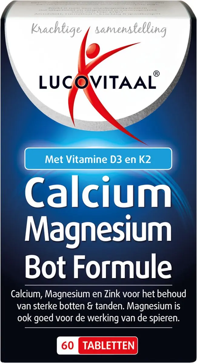 Lucovitaal Calcium Magnesium Bot Formule 60 tabletten