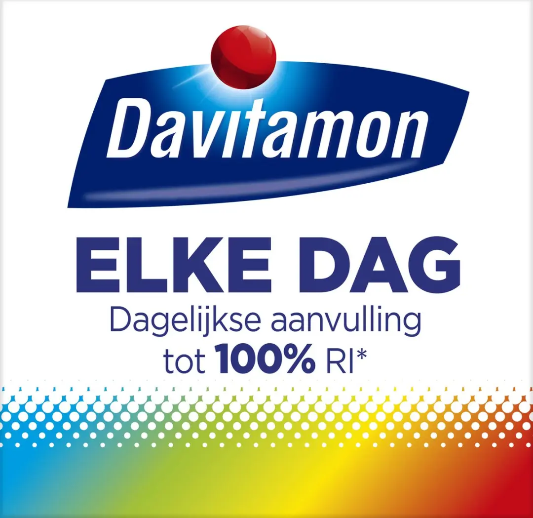 Davitamon Elke Dag Kauwtabletten 60 Stuks