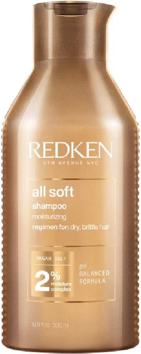 Redken All Soft Shampoo 500ml