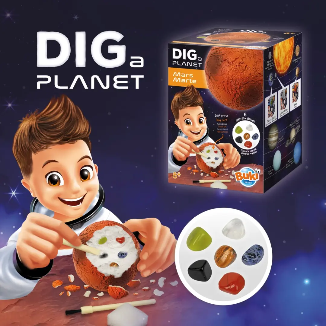 Buki 448 Graafset Mars Planeet - Meerkleurig