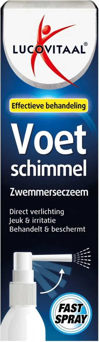 Lucovitaal Voetschimmel Eczeem Spray 2x25ml