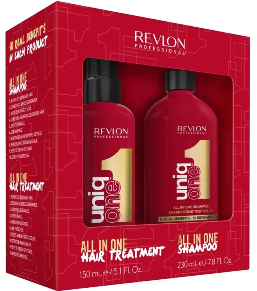 Revlon Uniq One Treatment & Shampoo Duopack 380ml