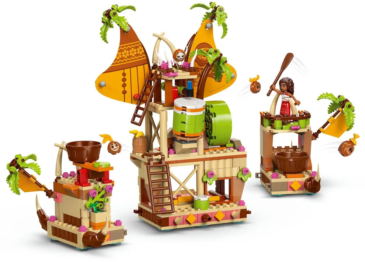 LEGO Disney Vaiana Kakamora Boot 43258 - 572 Stukken - Multicolor