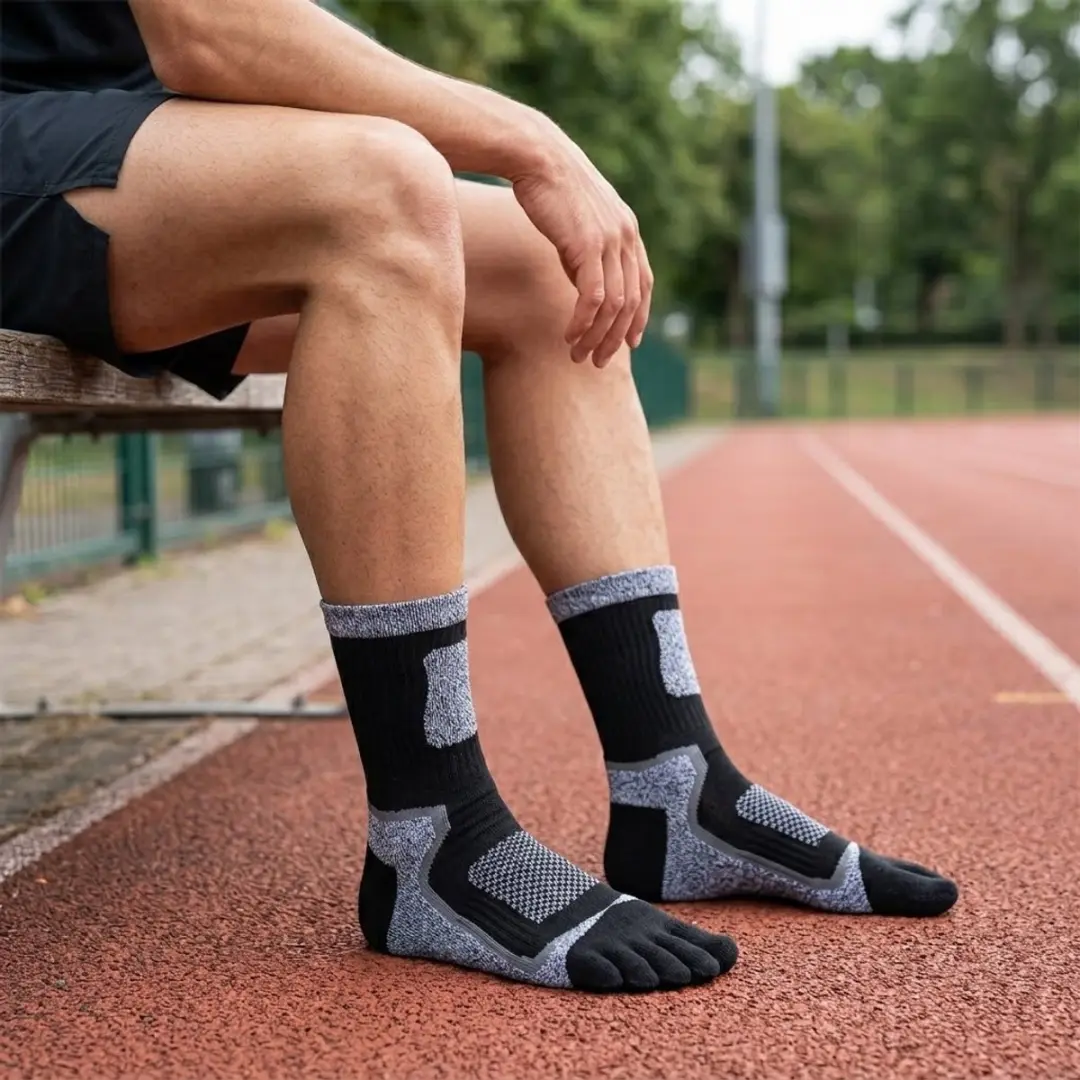 NUVEX Outdoor Sokken Heren 43-46 Halflange - 3 Paar