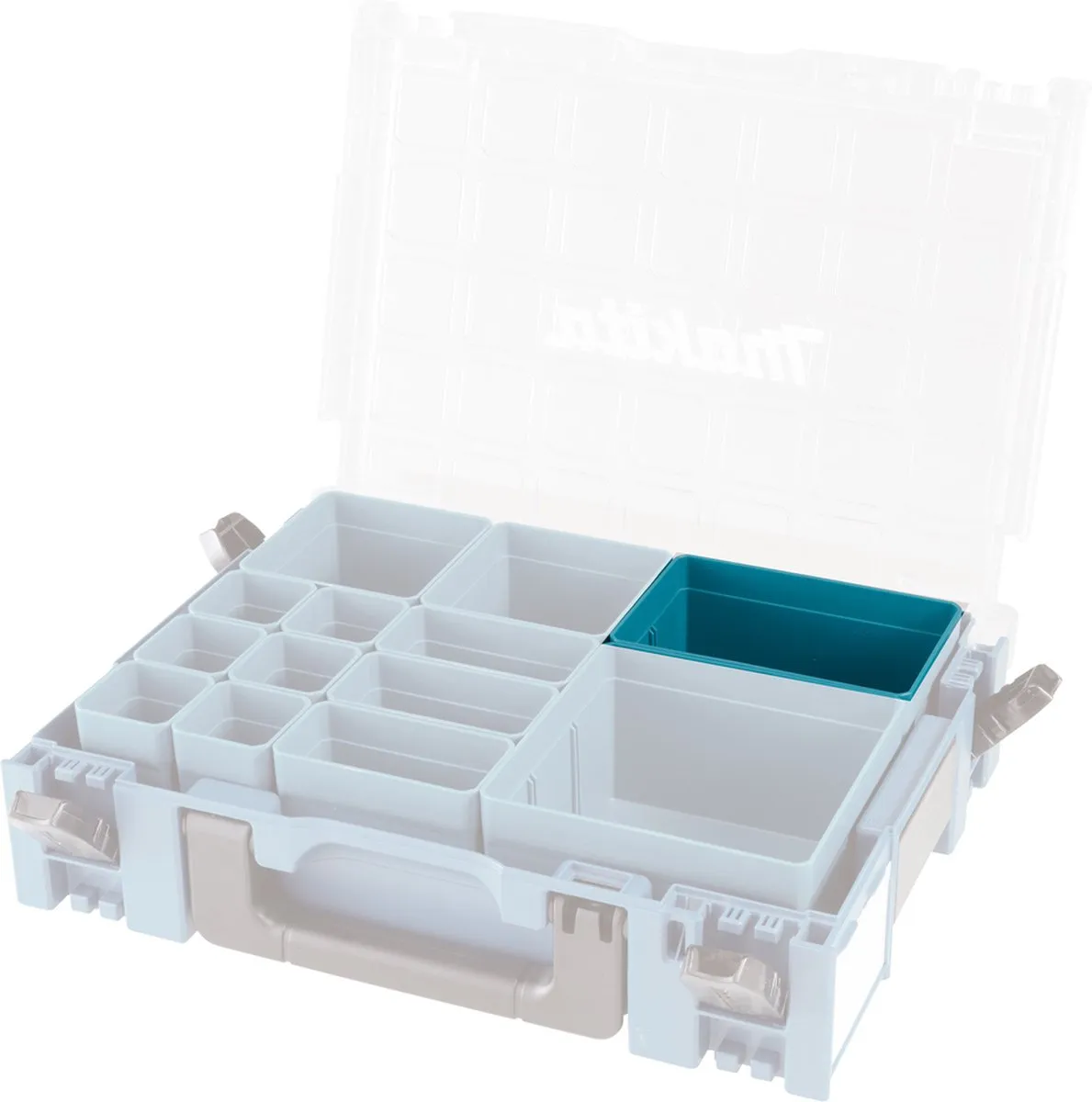 Makita 191X96-7 Inzetbak 150x100mm - Turkoois