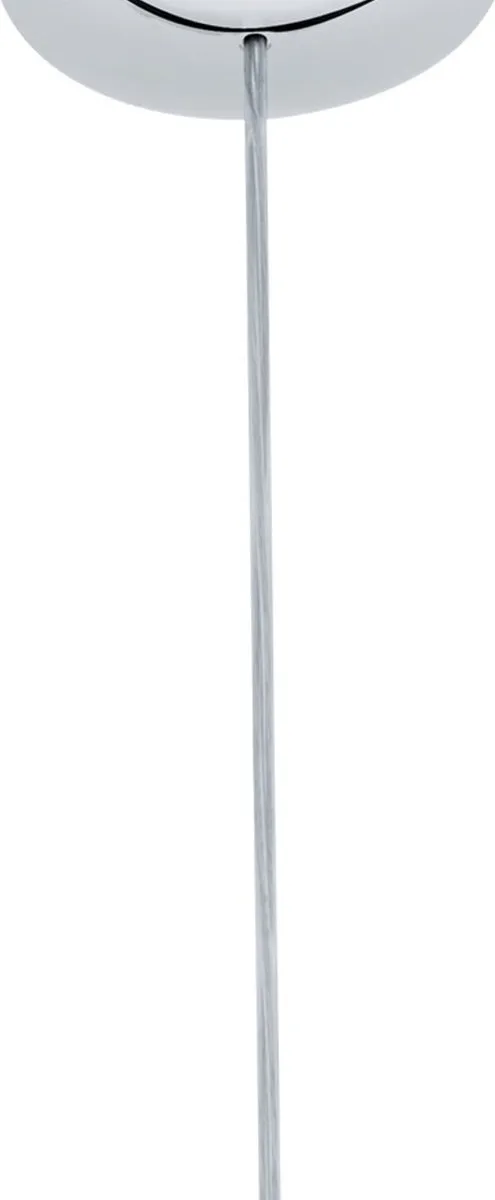 Eglo Bolsano Hanglamp 3 Lichts Ø20cm - Chroom/Wit