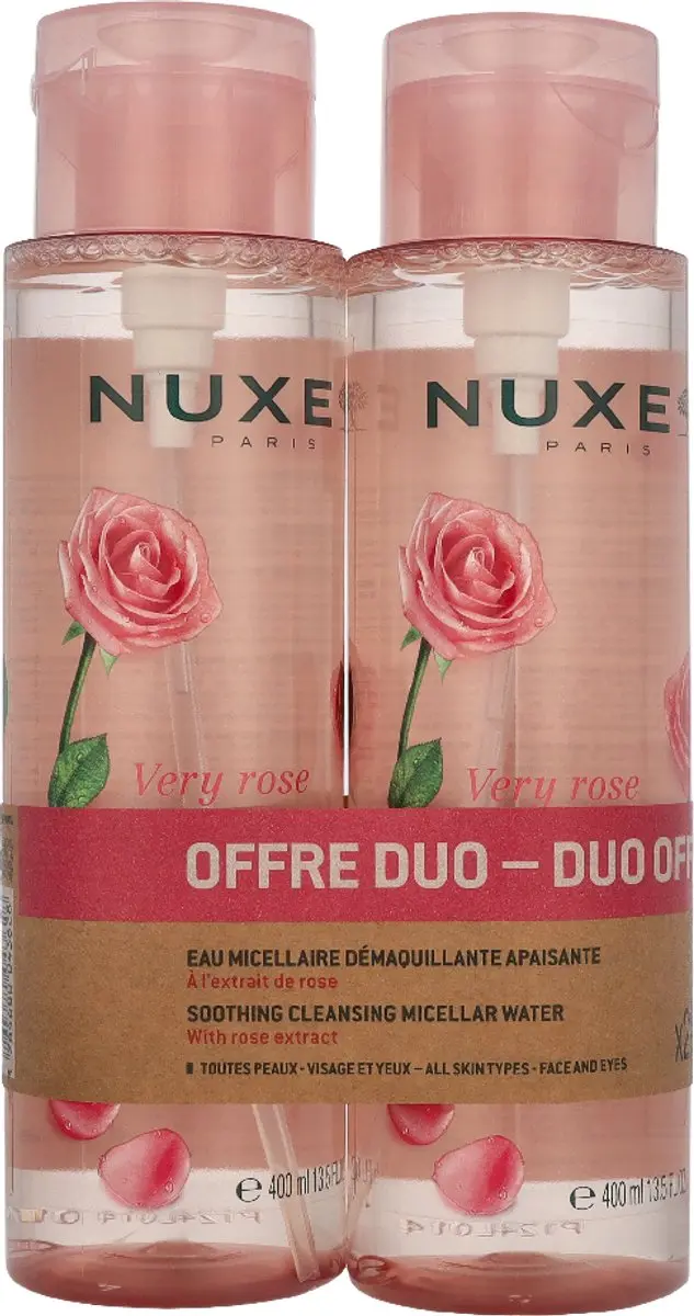 Nuxe Very Rose Micellair Water Duo 800ml