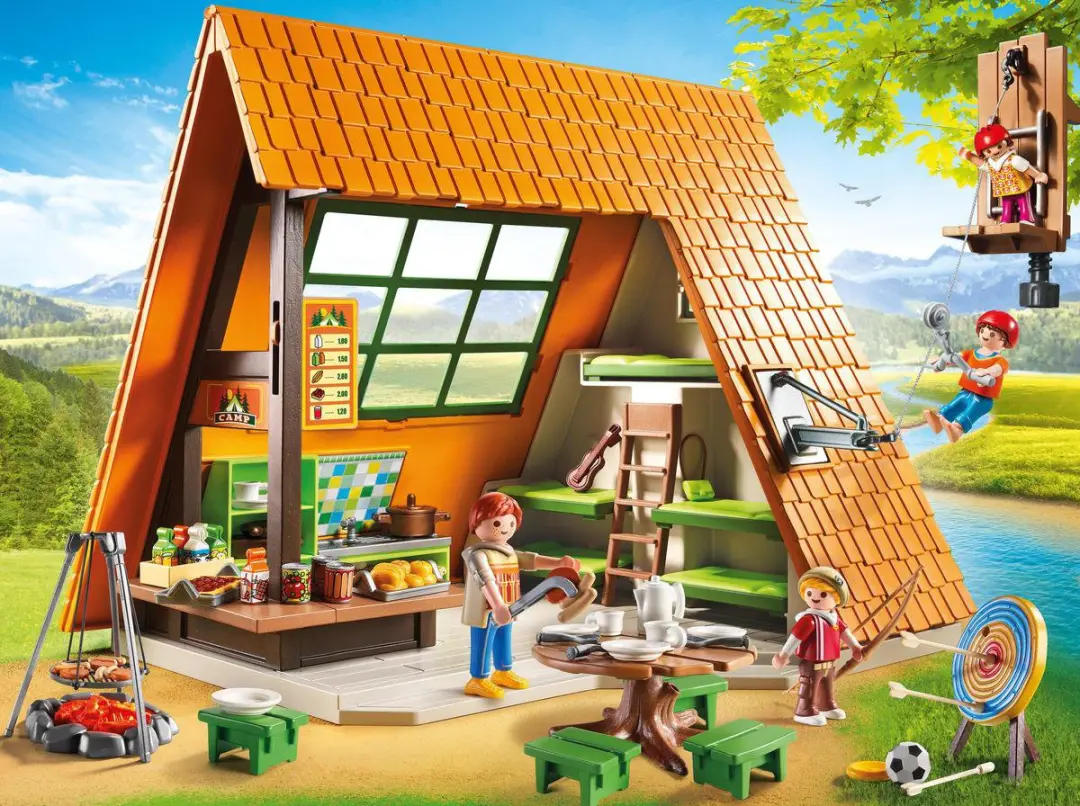 Playmobil Grote Vakantiebungalow 6887 - Multicolor