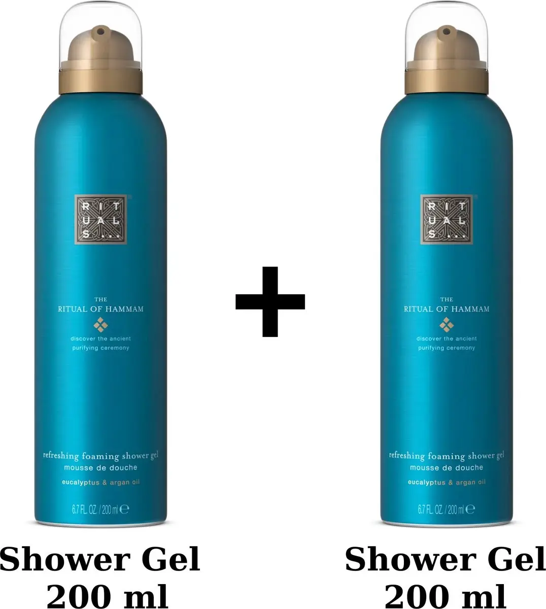 Rituals The Ritual of Hammam Douchegel - 200ml - 2 Stuks