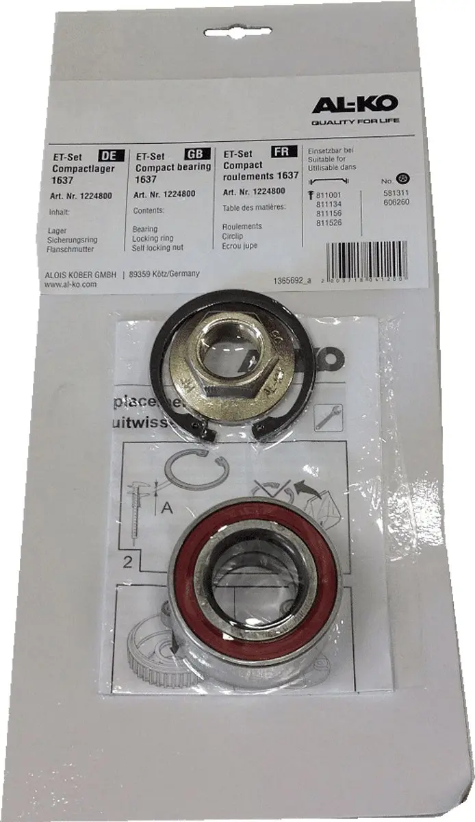 AL-KO Compactlagerset 1637