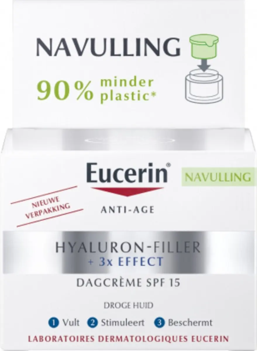 Eucerin Hyaluron-Filler + 3x Effect Dagcrème SPF 15 50ml - afbeelding 6 van 6